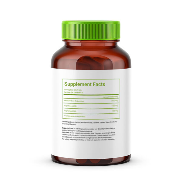 Keto MCT Oil Capsules - Image 2