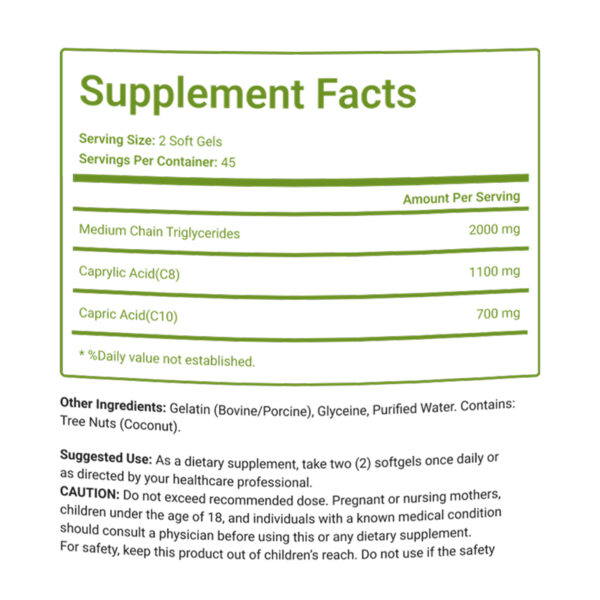 Keto MCT Oil Capsules - Image 3